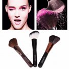 Big Blush Brush Round Angled Wooden Handle Cosmetic Brush Professional Makeup Contour Foundation Pow