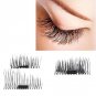 Ultra-thin 0.4mm Magnetic Eye Lashes 3D Mink Reusable False Magnet Eyelashes Extension hh22