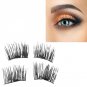 Ultra-thin 0.4mm Magnetic Eye Lashes 3D Mink Reusable False Magnet Eyelashes Extension hh22