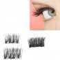 Ultra-thin 0.4mm Magnetic Eye Lashes 3D Mink Reusable False Magnet Eyelashes Extension hh22
