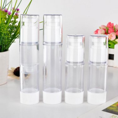 30ml/50ml Empty Clear Refillable Perfume Mini Atomizer Airless Bottle Container Cosmetic Sprayer Tra