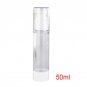 30ml/50ml Empty Clear Refillable Perfume Mini Atomizer Airless Bottle Container Cosmetic Sprayer Tra