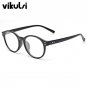 Vintage Round Glasses Men Women Flower Rivet Frame With Clear Lens Glasses Eyewear Retro Female Opti