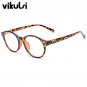 Vintage Round Glasses Men Women Flower Rivet Frame With Clear Lens Glasses Eyewear Retro Female Opti
