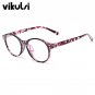 Vintage Round Glasses Men Women Flower Rivet Frame With Clear Lens Glasses Eyewear Retro Female Opti