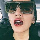 Oversized Sunglasses Women Luxury Brand Designer Vintage Sun glasses Female Flat Top Square Sun Glas