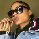 Fashion Tom Brand Designer Cat Eye Sunglasses Women Vintage Female Gradient Outdoor Cateye Sun Glass