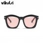Fashion Tom Brand Designer Cat Eye Sunglasses Women Vintage Female Gradient Outdoor Cateye Sun Glass