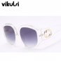 Luxury Italy Brand Designer Oversized Square Sunglasses Women Retro Round Pink Sun Glasses Female Ga