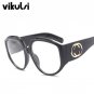 Luxury Italy Brand Designer Oversized Square Sunglasses Women Retro Round Pink Sun Glasses Female Ga