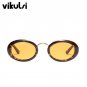 Retro Small Round Sunglasses Men Male Vintage Steampunk Oval Sunglass Women Hip Hop Red Glasses Eyew