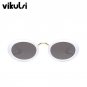 Retro Small Round Sunglasses Men Male Vintage Steampunk Oval Sunglass Women Hip Hop Red Glasses Eyew
