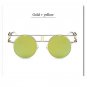 Round Vintage Gothic Steampunk Sunglasses Man Clear Glasses Women Transparent Lens Eyeglasses Specta