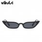 Sexy Cat Eye Sunglasses Brand Women Small Candy Colors Sunglasses Mirror Retro Sun Glasses Female Co