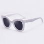 Cat Eye Sunglasses Women Luxury Brand Designer Vintage Sun glasses Female Rivet Big Frame Shades lun
