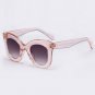 Cat Eye Sunglasses Women Luxury Brand Designer Vintage Sun glasses Female Rivet Big Frame Shades lun