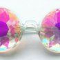 Women Sunglasses Men Glasses Kaleidoscope Catwalk Show Party Sun Glasses Dazzle Bar SteamPunk Zonneb