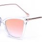 New Women Sunglasses Vintage Cat Eye Sun Glasses Big Eyeglasses Frames Mirror Shades Oversized Oculo
