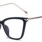 New Women Sunglasses Vintage Cat Eye Sun Glasses Big Eyeglasses Frames Mirror Shades Oversized Oculo