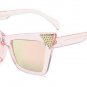 Occident Cat Eye Sunglasses Female Women Brand Designer Sun Glasses for Women New 2018 Style Oculos 