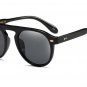 Chic Ladies Square Round Sunglasses Women Yellow Gradient Vintage Sun Glasses For Woman Retro Men Ey