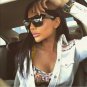 Newest Unique Women Sunglasses Square Glasses Vintage Big Frame Sun Glasses Acetate Shades Gradient
