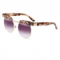 Oversized Round Sunglasses Women Vintage Clear blue pink yellow punk Rimless Sun Glasses Female male