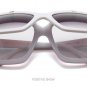 New Clip On Flip up Sunglasses Men Square Oversized Big Black Red Yellow Clamshell Sun Glasses for W