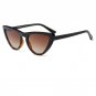 Women Small Cat Eye Red Sunglasses Newest Luxury Brand Black White Cateye Sun Glasses Ladies One Pie