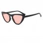 Women Small Cat Eye Red Sunglasses Newest Luxury Brand Black White Cateye Sun Glasses Ladies One Pie