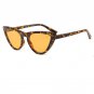 Women Small Cat Eye Red Sunglasses Newest Luxury Brand Black White Cateye Sun Glasses Ladies One Pie