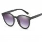 Fashion Women Colour Luxury Flat Top Cat Eye Sunglasses de sol men Twin Beam Sun glasses Alloy Fram