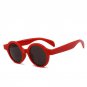 Mirror Lens Round Glasses Goggles Steampunk Sunglasses Vintage Retro For men and women Eyewear