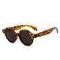 Mirror Lens Round Glasses Goggles Steampunk Sunglasses Vintage Retro For men and women Eyewear