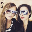 Fashion Design Women Sun Glasses Square Gradient Lens Luxury Sunglasses For Female Vintage oculos de