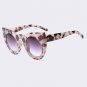 Sunglasses Women Cat Eye Sunglasses Round Frame Eyewear Coating Mirror Fashion Vintage Sun glasses G