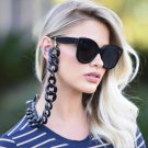Fashion Design Women Sunglasses Cat Eye Sun Glasses Eyewear Chain Vintage Cord Holder Neck Strap Rop