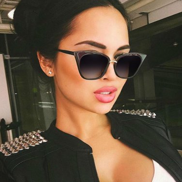 Cat Eye Sunglasses Elegant Summer Style Sunglasses Shades Women Brand Designer Female Sunglasses Gaf