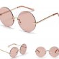 Women Sunglasses Arrow round metal sunglasses Transparent Clear Lenses Glasses Vintage Oversize Sung