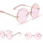 Women Sunglasses Arrow round metal sunglasses Transparent Clear Lenses Glasses Vintage Oversize Sung