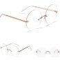 Women Sunglasses Arrow round metal sunglasses Transparent Clear Lenses Glasses Vintage Oversize Sung