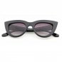 CatEye Sunglasses For Women Pink Mirror Shades Female Sun Glasses Black White Coating Cateye Aviatio