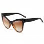 Sexy Cat Eye Sunglasses Women Oversize Men Glasses Luxury Brand Designer Shades Big Frame UV400