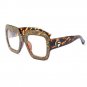 Oversized Square Sunglasses Women Luxury Brand Designer Crystal Decoration Frame Eyewear UV400 ss960