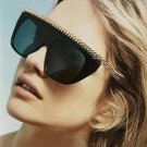 New Brand Designer Women Sunglasses Oversize Acetate Squrae Sun glasses Sexy Shades ss044