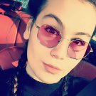 Womens Men Fashion Metal Irregularity Frame Glasses Brand Classic  Sunglasses