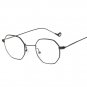 Womens Men Fashion Metal Irregularity Frame Glasses Brand Classic Sunglasses