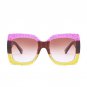 Luxury Retro Square Sunglasses Women Brand Designer Vintage Driving Sunglass Summer Sun Glasses For