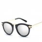 Luxury Vintage Round Sunglasses Women Brand Designer Cat Eye Sunglasses Points Sun Glasses For Women