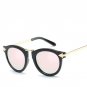 Luxury Vintage Round Sunglasses Women Brand Designer Cat Eye Sunglasses Points Sun Glasses For Women